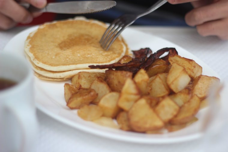 In Paris and looking for a hefty American meal? Breakfast in America serves up just that.