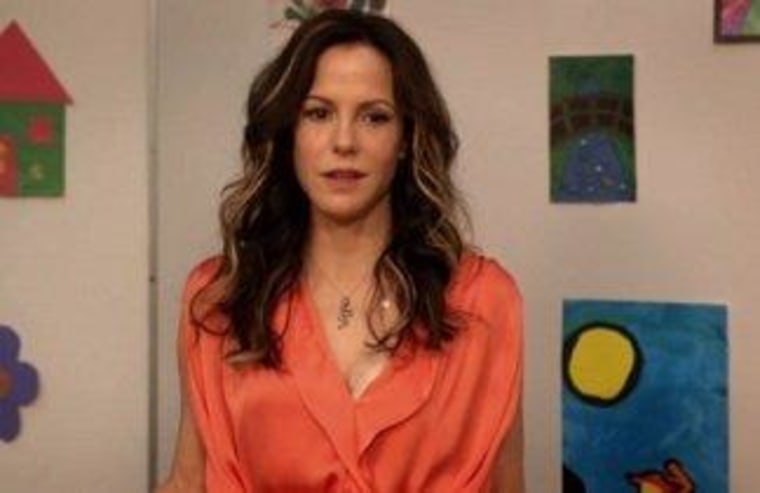 Mary-Louise Parker as Nancy Botwin.