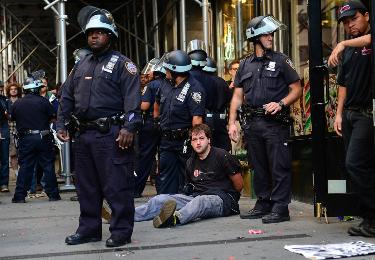 Dozens Of Occupy Wall Street Arrests In Nyc