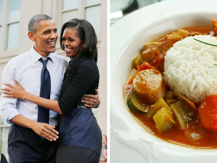 The first meal Michelle Obama made for President Obama was her mother's gumbo (not pictured). Do you impress dates with a home-cooked meal?