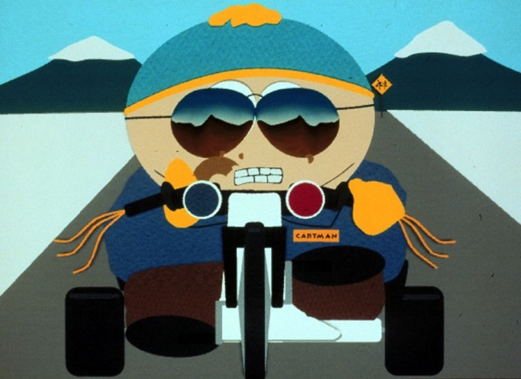 Cartman of \"South Park\" has no respect for any religion. Unless it's food.