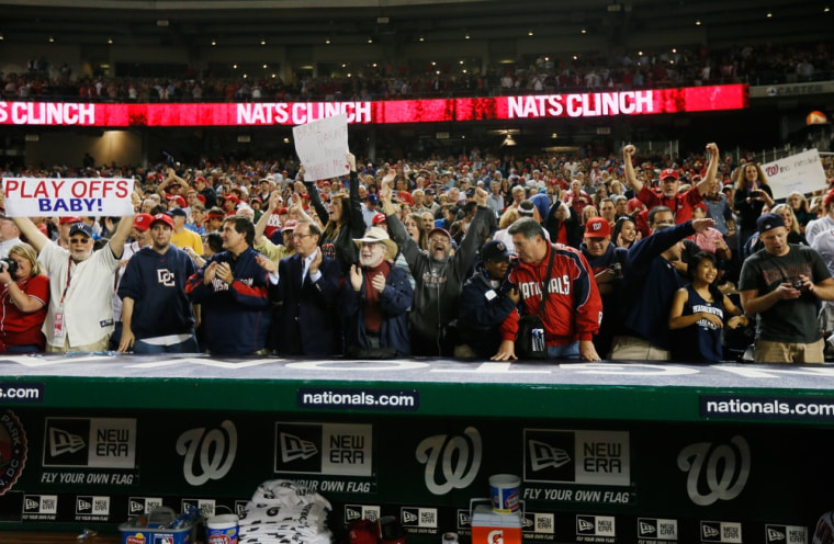 MLB Opening Day: Nationals fans celebrate season start