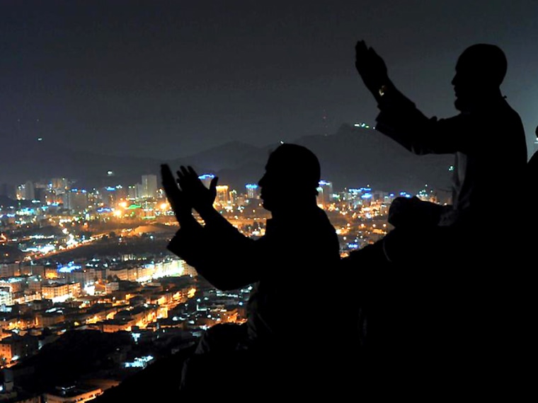 Muslims begin the four-day hajj celebration that draws around 2.5 million worshippers each year to Mecca, Saudi Arabia.