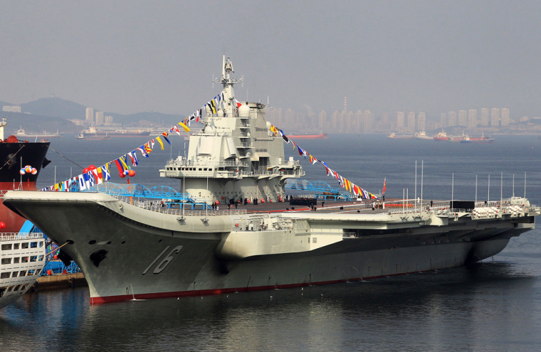 China brings its first aircraft carrier into service, joining 9-nation club