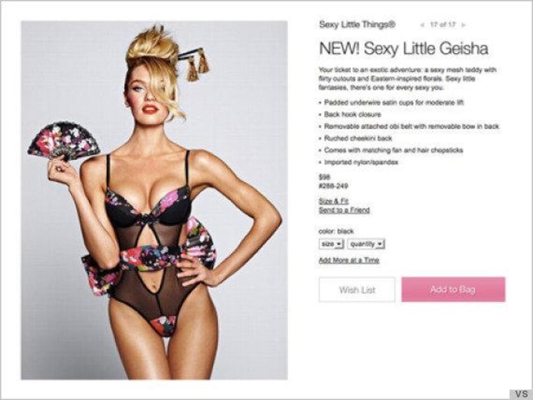 Offensive? Victoria's Secret is under attack for a new geisha-inspired outfit that has since been pulled from its website.