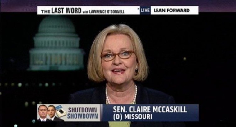 Tonight: Lawrence O'Donnell's exclusive with Sen. Claire McCaskill