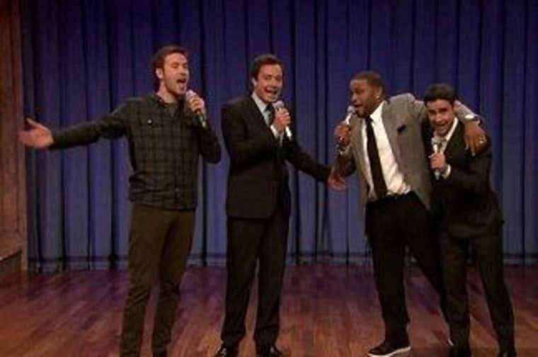 Jimmy Fallon and friends deliver 'History of TV Theme Songs' on 'Late ...