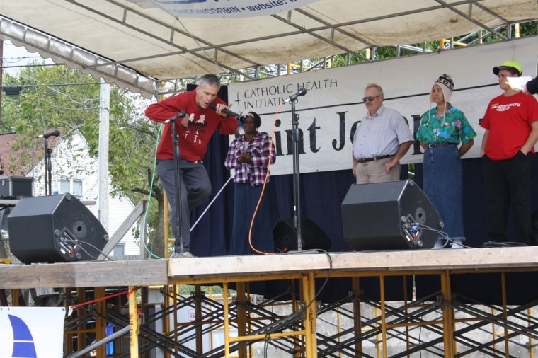 There's a $100 prize for the Rooster Crowing, Clucking and Strutting Contest at the World Chicken Festival.