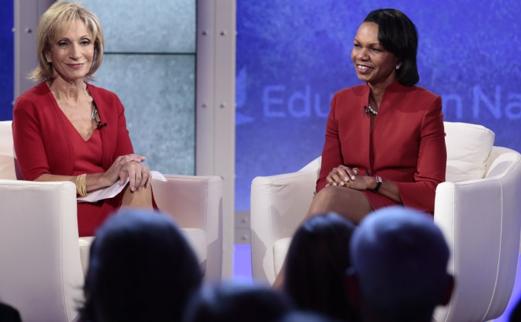 Andrea Mitchell interviews Condoleeza Rice on National Security Crisis
