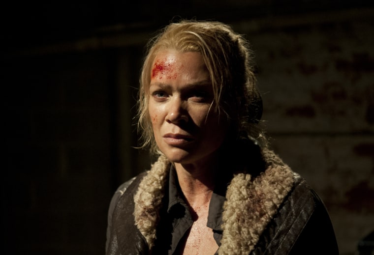 Andrea (Laurie Holden) in the season three finale of \"The Walking Dead.\"
