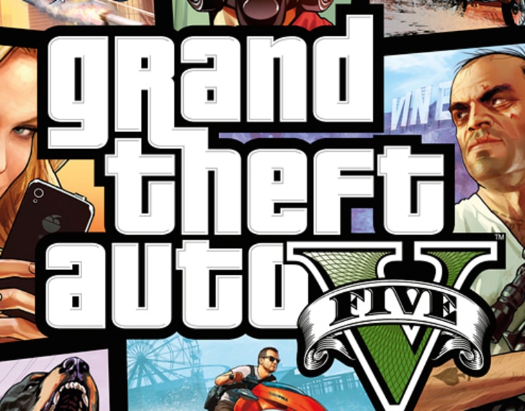 Grand Theft Auto V Xbox 360 Box Art