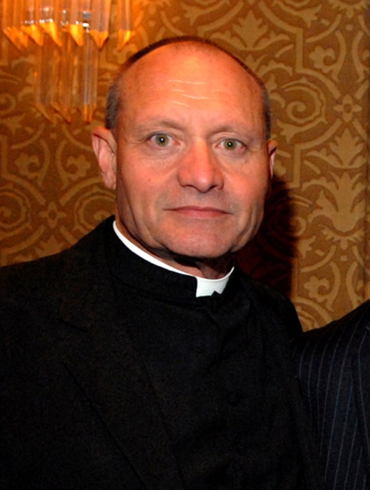 Monsignor Kevin Wallin of the Diocese of Bridgeport, 2010.