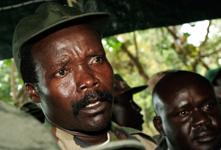 Leader of the Lord's Resistance Army Joseph Kony is shown in 2006. His name became known worldwide with the