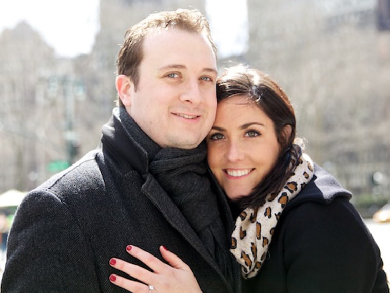 Melissa Melms, 25, and Jonathan Mills, 29, moved into her Hoboken, N.J., apartment 18 months ago. Now they're engaged. Living together was an expected part of the journey, says Melms, who blogged about her experience.