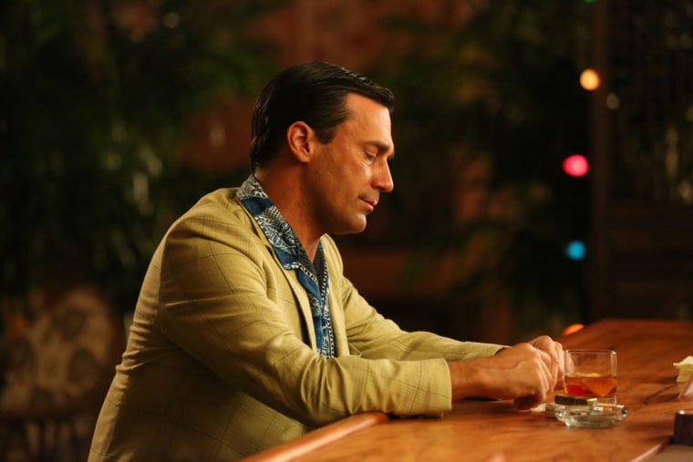 Jon Hamm says we find out more about why Don Draper \"does what he does.\"