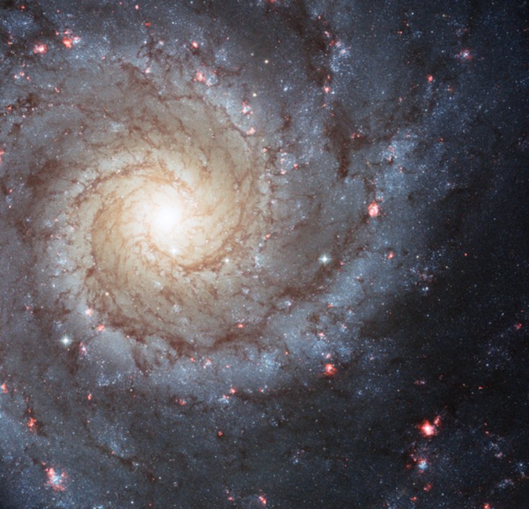 This Hubble Space Telescope photo of Messier 74 reminds us that spiral galaxies are some of the most beautiful and photogenic residents of the universe. Nearly 70 percent of the galaxies closest to the Milky Way are spirals.