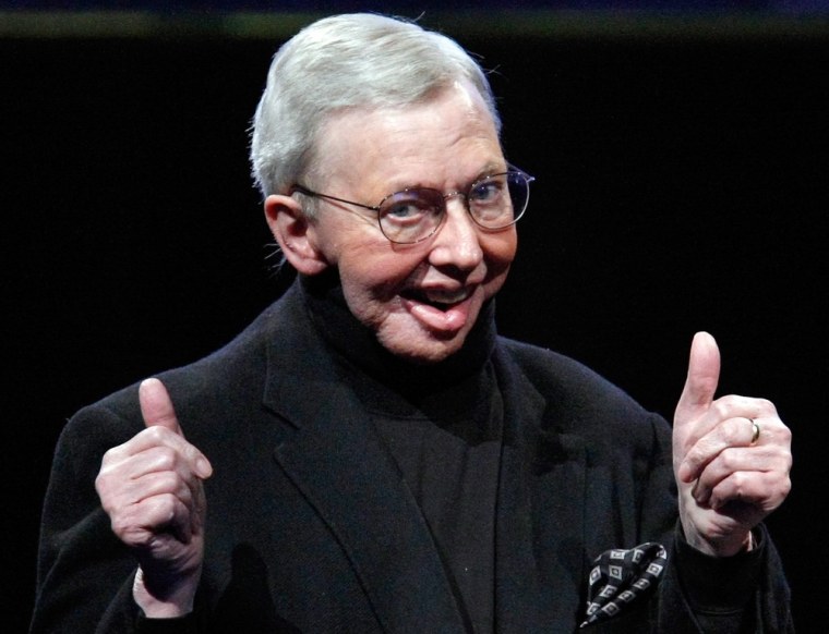 Roger Ebert in 2009.