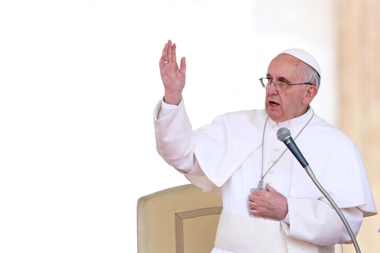 Pope Francis, shown Wednesday, said Friday that the church must 'act decisively' to stop child sexual abuse by priests.