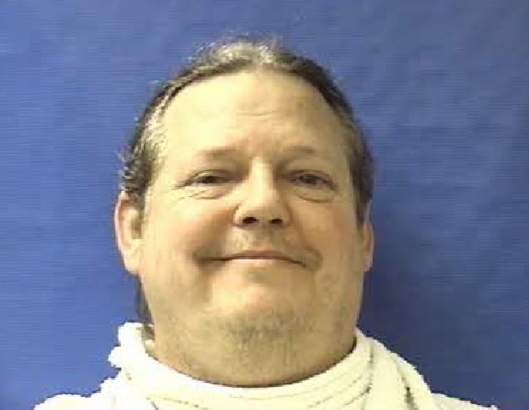 Booking photo of Robert Allan Miller released by the Kaufman County Jail in Texas.