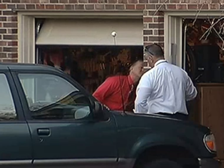 A garage door killed a three-year-old in Maryland on Friday, police said.