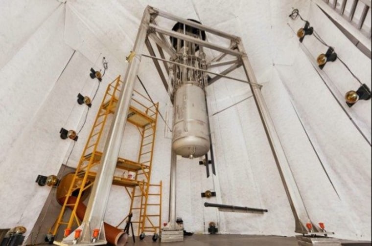 The Large Underground Xenon detector in South Dakota could find dark matter particles.