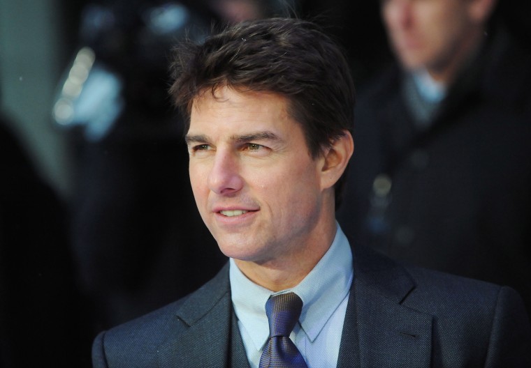 Tom Cruise attends the UK Premiere of 'Oblivion' at BFI IMAX on April 4 in London, England.