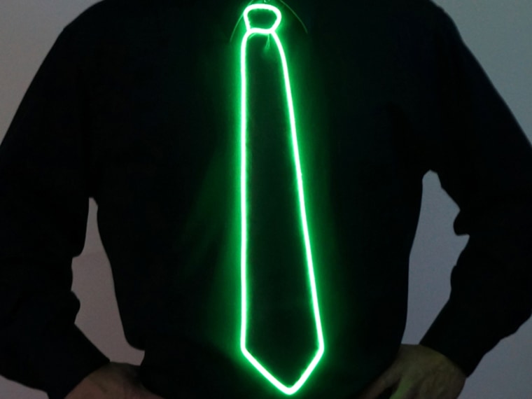 light-up tie                               