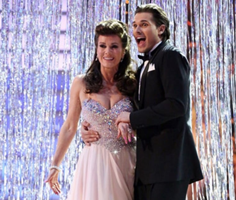 Lisa Vanderpump and Gleb Savchenko on \"Dancing With the Stars.\"