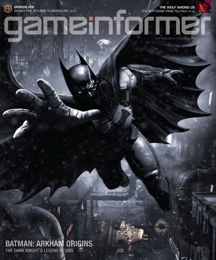 Batman: Arkham Origins Game Informer Cover