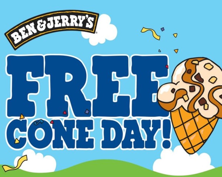 It's Free Cone Day! Ben & Jerry's giveaway has humble beginnings