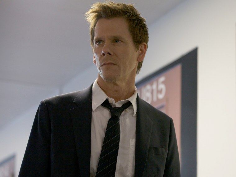 Kevin Bacon as Ryan Hardy in \"The Following.\"