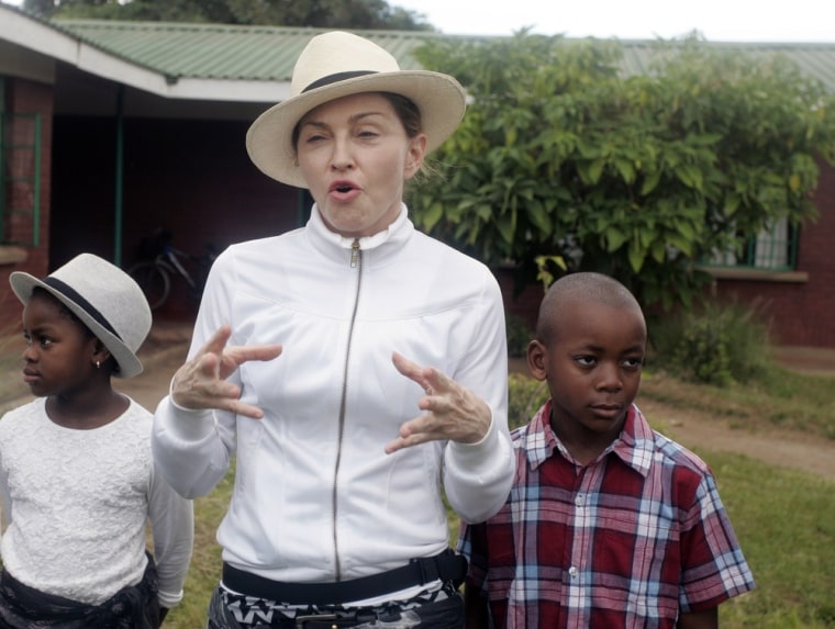 madonna adopted kids