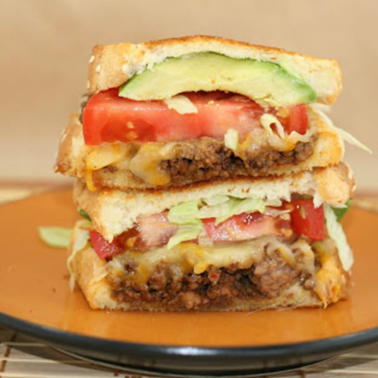 taco grilled cheese