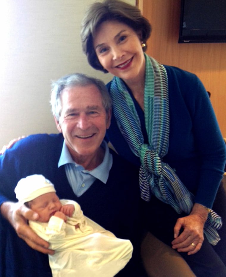 George W. Bush and Laura Bush