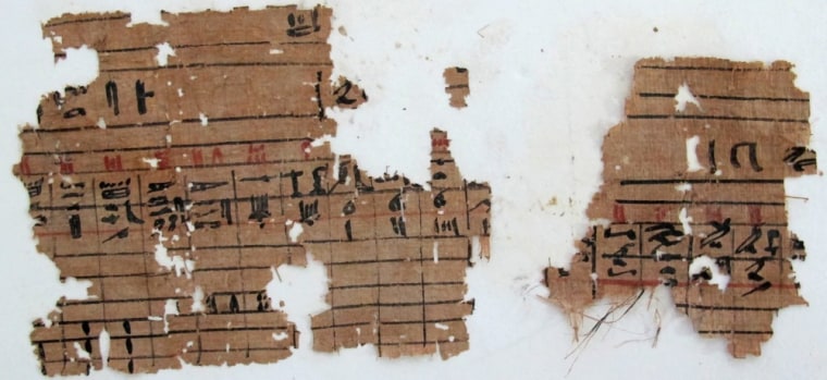 Fragments of papyri from Wadi al-Jarf shed light on life in ancient Egypt.