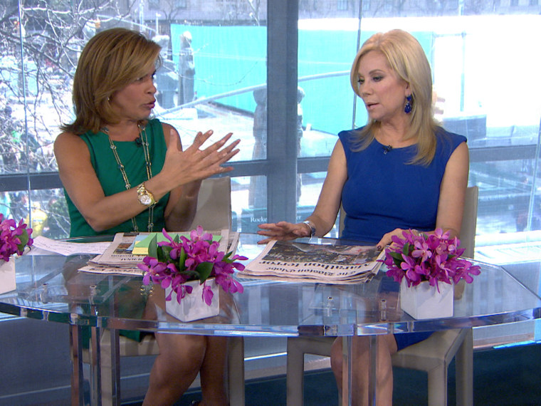 Hoda and Kathie Lee talk about the bombings at the Boston Marathon.