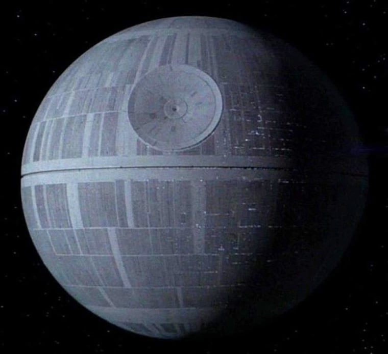 The Death Star is a pricey project.