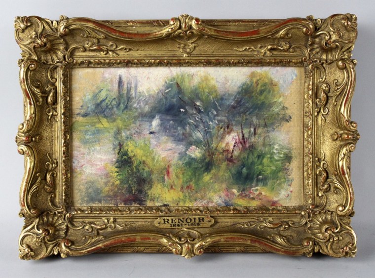 This undated image provided by the Potomack Company shows French Impressionist Pierre-Auguste Renoir's