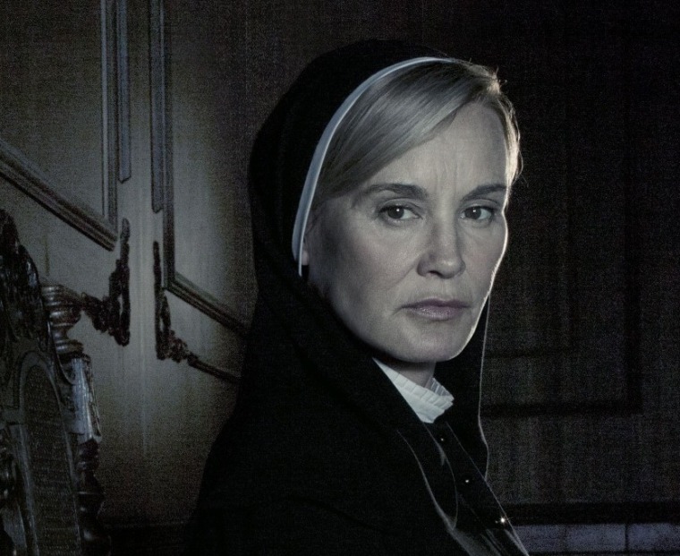 Jessica Lange as Sister Jude on \"American Horror Story: Asylum.\"