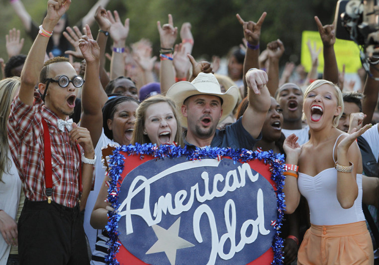 Thousands lined up in Houston for a chance to become the next \"American Idol\" on Aug. 26, 2011.