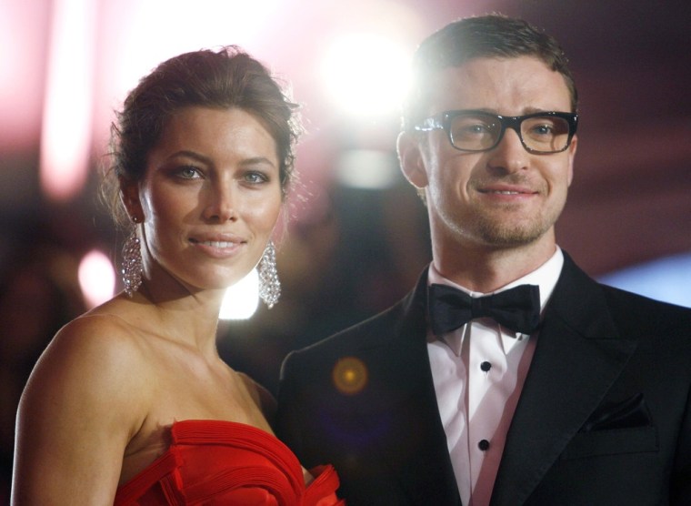 Justin Timberlake and Jessica Biel have been together for four and a half years, by most math, although they broke up briefly in 2011.