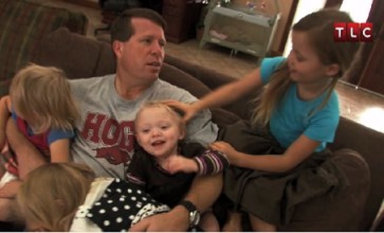 The youngest Duggars keep dad busy on the season permiere of \"19 Kids and Counting.\"