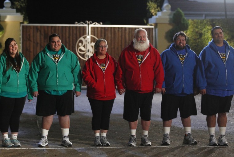 \"The Biggest Loser\" season 13 contestants arrived in pairs, but were quickly split up to compete alone and against their loved ones.