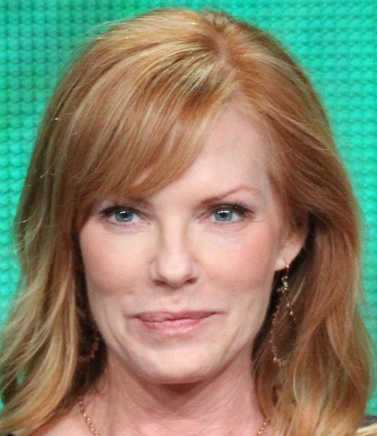 Actress Marg Helgenberger has finished her last day on the set of \"CSI.\"
