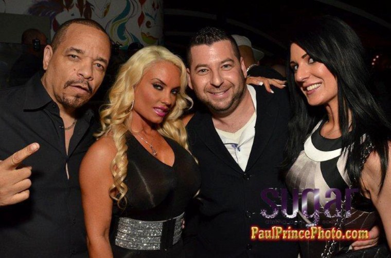 Race car driver and $10,000 table holder Seth Rose and his girlfriend Jennifer recently hung out with Ice-T and Coco at Sugar.