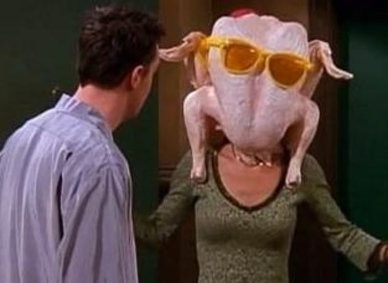 \"Friends\" delivered one the TV's most memorable Thanksgiving moments in the episode \"The One With All the Thanksgvings.\"
