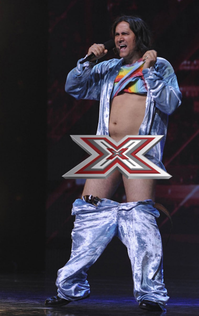 Geo Godley made 'X Factor' a little X-rated.