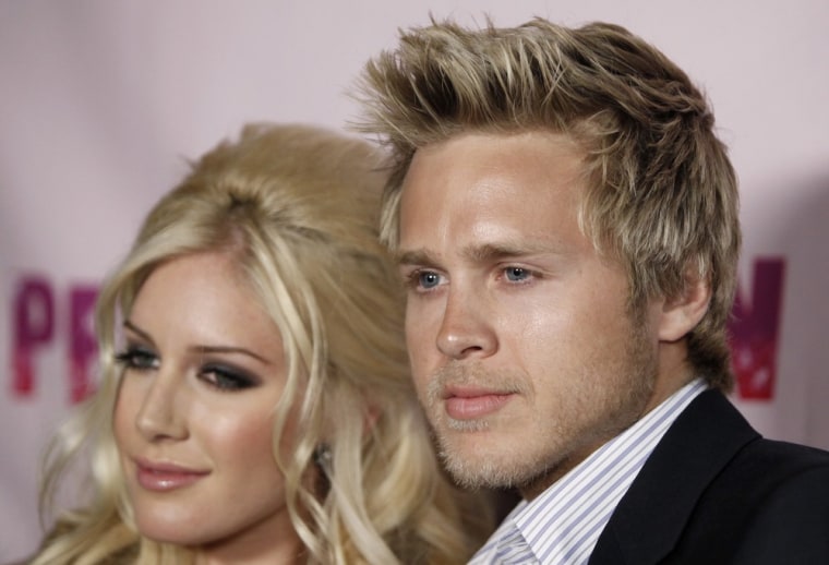 Spencer Pratt and Heidi Montag.