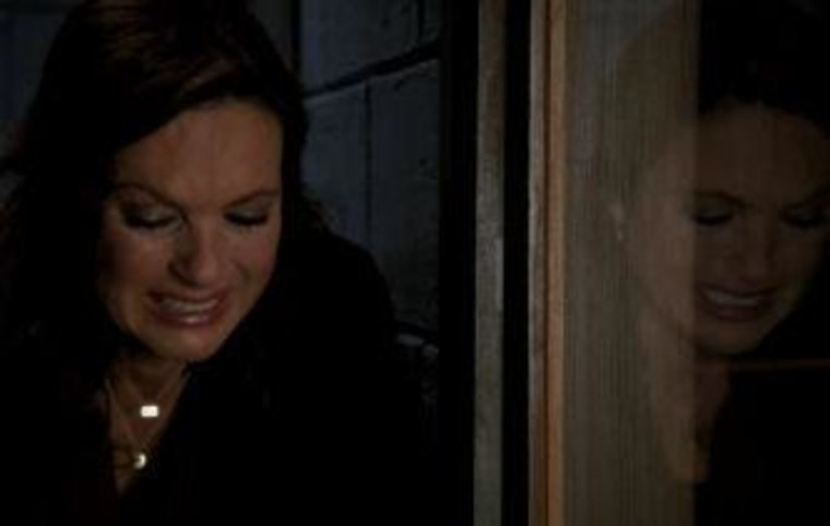 Benson breaks down after learning her partner is gone.