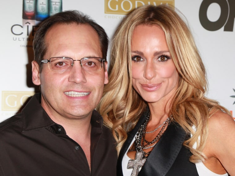 Russell and Taylor Armstrong in February.